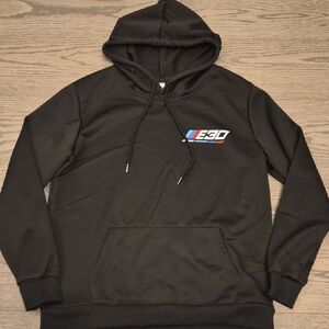 Graphic BMW E30 Black Men's Hoodie Sweatshirt Size S